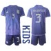 Cheap Argentina Nicolas Tagliafico #3 Away Football Kit Children World Cup 2022 Short Sleeve (+ pants)